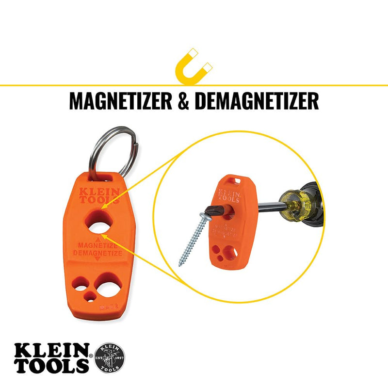 Klein Tools 85148 Screwdriver Set with Magnetizer/Demagnetizer for Magnetic Tips, Flathead and Phillips, Home Improvement, 9-Piece 8-Piece Screwdriver Set