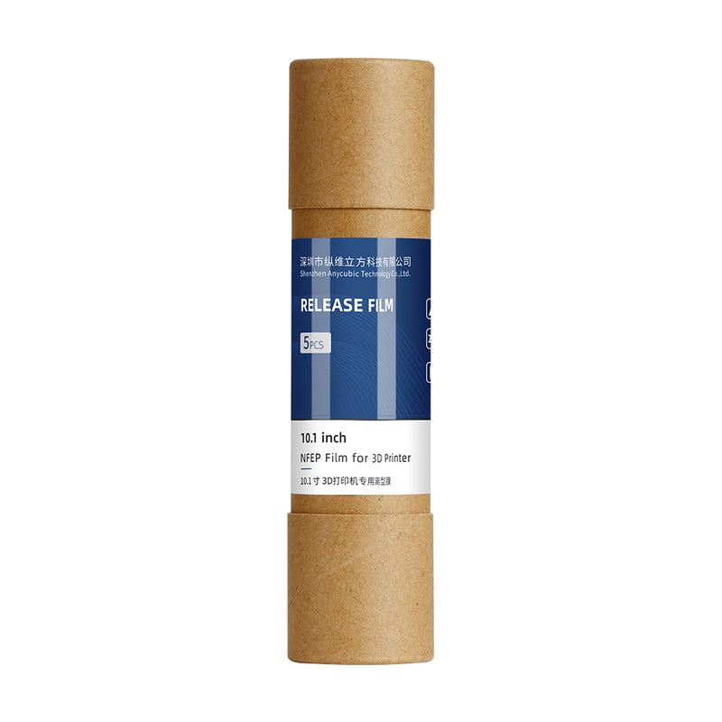 ANYCUBIC 5PCS 10.1-inch NFEP Film for Photon Mono M5/Mono M5s/M5s Pro/M7/M7 PRO, Ordinary Release Film for The Printing Accuracy, Also Suitable for Most LCD/SLA/MSLA 3D Printers 5