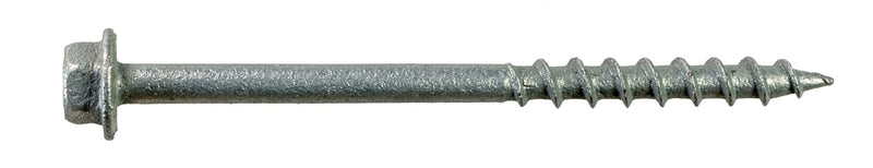 Simpson Strong-Tie SD9212R100-R - #9 x 2-1/2 Inch Strong Drive SD Connector Screws - 1/4 Inch Hex Head, Galvanized Coating, Hex Bit Included, for Construction, Home Improvement (Box of 100) Pack of 1