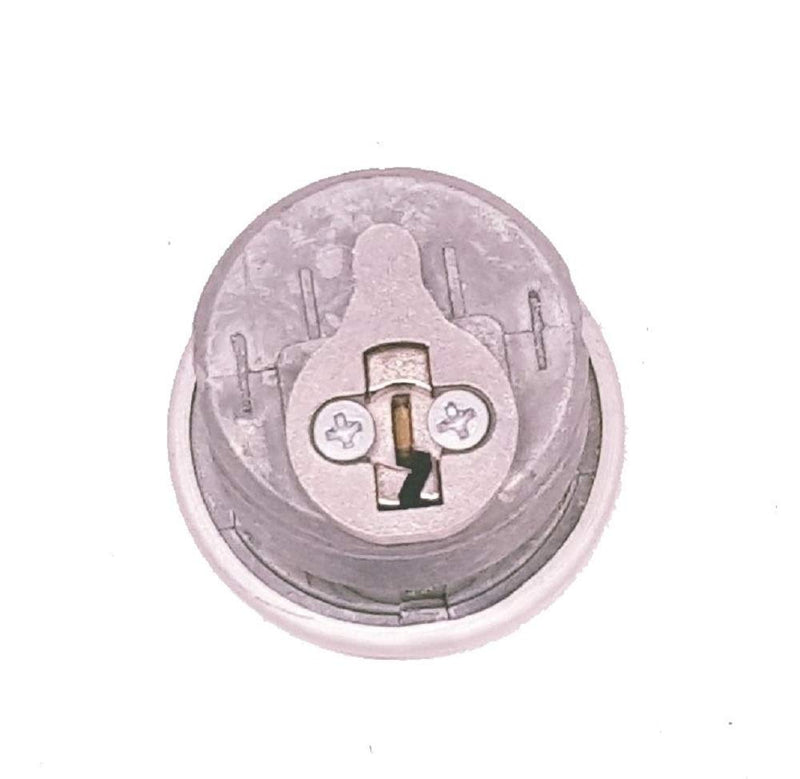 Cylinder Locks, Commercial Door Lock, Adams Rite Style, Heavy Duty, 2 Keys, Thumbturn, Duronotic Bronze, 1 Pack Keyed & Thumbturn