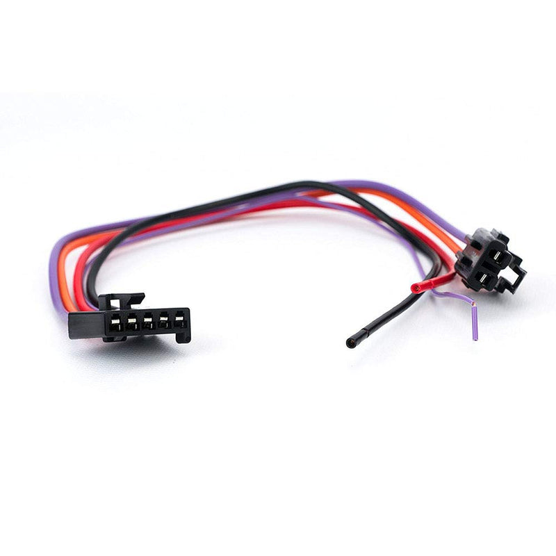 HVAC Blower Motor Resistor Kit With Harness Replacement for Chevy Silverado Tahoe Trailblazer Suburban Avalanche GMC Sierra Envoy Yukon Buick Cadillac Escalade Replaces # 15 81773, 89018778, 89019351