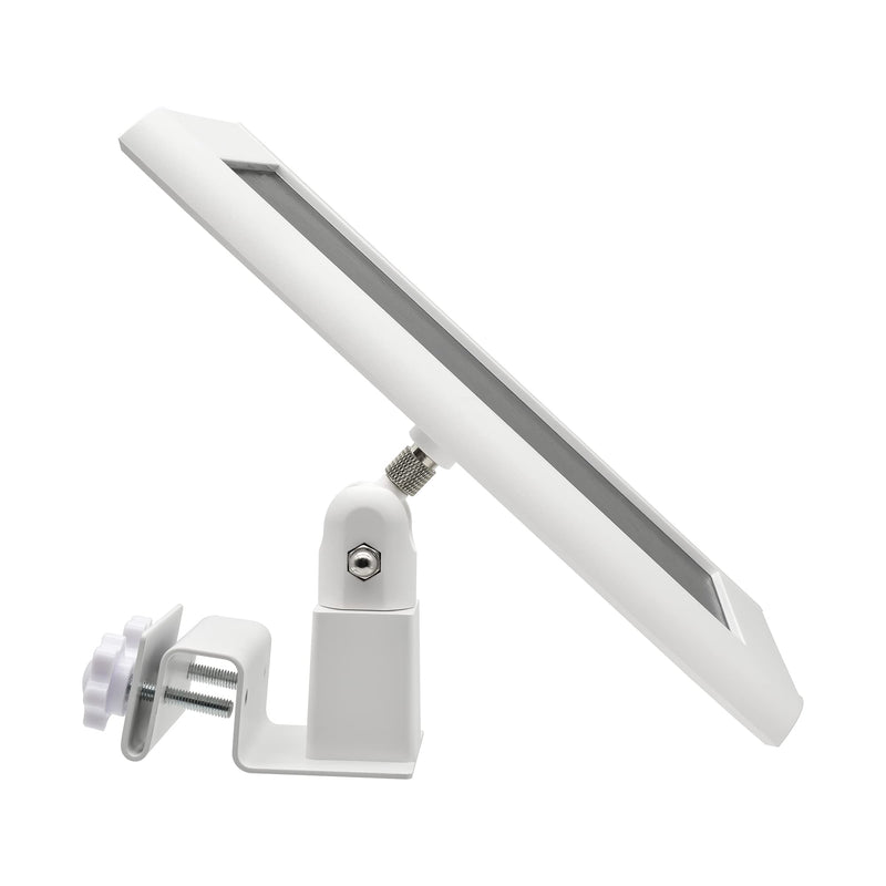 Holicfun Universal Solar Panel Gutter Mount for Ring, Arlo, Eufy, Wyze, Reolink Solar Panels and More (White) White