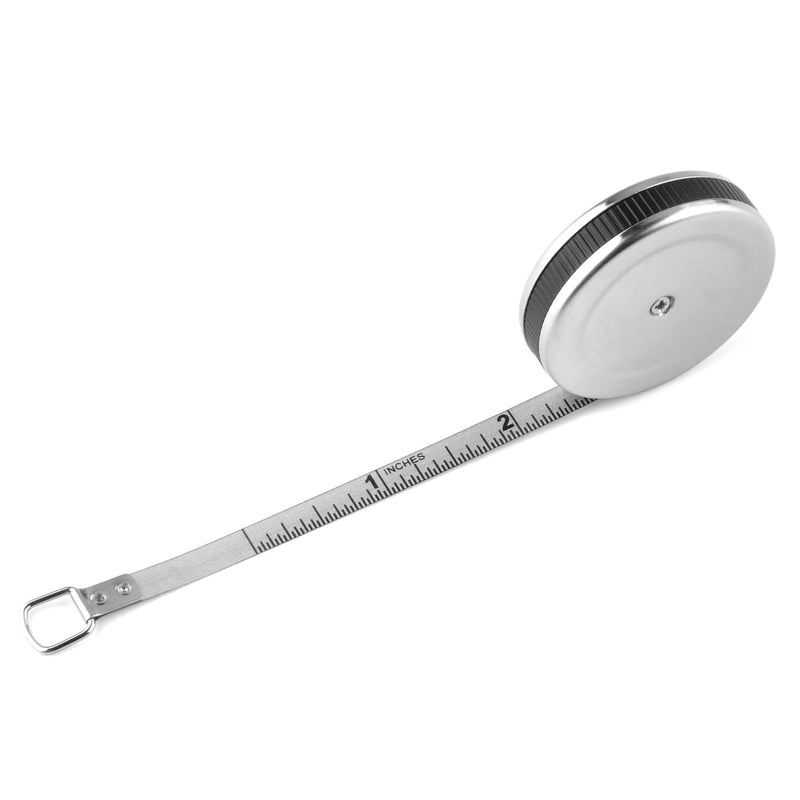 1/4" x 80" Mini Imperial Pi Diameter Circumference Tape Measure | Diameter Measurement Range is up to 25 inches, Use for Measuring Cylindrical Objects(Pipe Tape, Tree Tape)