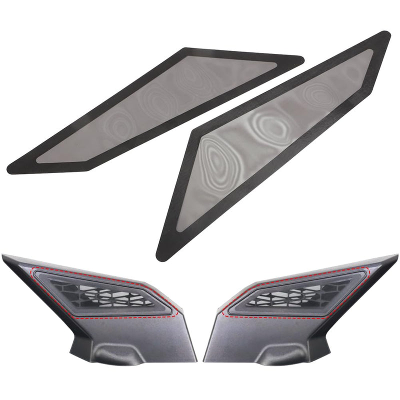 Air Vent Cover Intake Screen for Polaris RZR PRO XP 4 R Turbo R 4 2 PCS Intake Screen Protectors Accessories Fit(Right + Left)