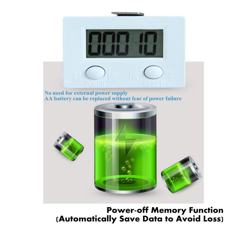 Magnetic Induction Counter,Digital Electronic Punch Counter,Metal Sensor, 5-Digits LCD Digital Display 0-99999, Magnetic Induction Proximity Switch