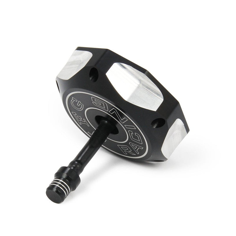 JFG RACING Billet ATV Gas Fuel Tank Cap Cover For YFZ 450,YFZ450R,Banshee 350 200,Raptor 660 350 250 125,Warrior 350 450,Kodiak 400,Grizzly 660 450 400 350 300,Bruin 350 250 (Black)