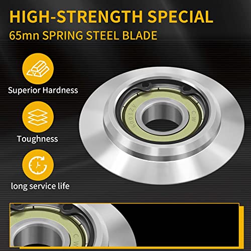2 PCS Upgraded Replacement Blade,65mn Spring Steel Blade 2