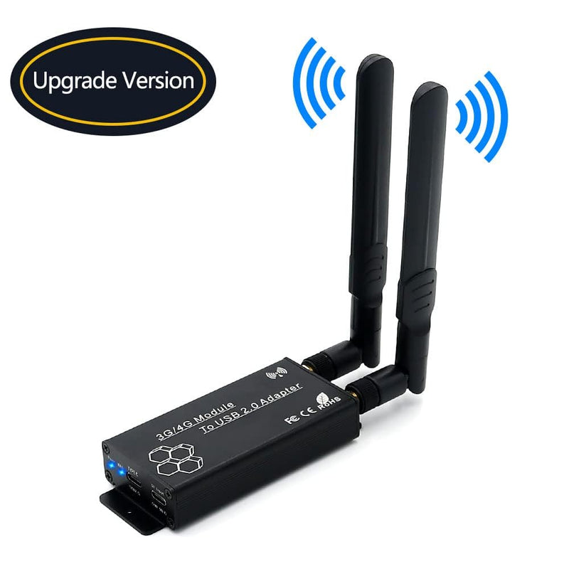 SUPERPLUS NGFF(M.2) to USB 2.0(Type C) Adapter with SIM Card Slot and Auxiliary Power Interface for WWAN/LTE Module