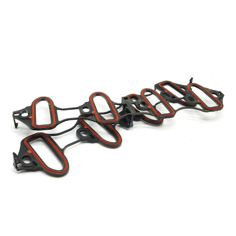 2 Pcs Intake Manifold Gaskets Set Fits for Chevy Silverado Tahoe GMC Sierra 4.8L 5.3L 6.0L Engines, Replaces 89060413, 89017589
