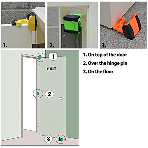 Wedge-It - The Ultimate Door Stop - Olive (4 in quantity)