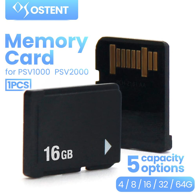 OSTENT 16GB Memory Card Stick Storage for Sony PS Vita PSV1000/2000 PCH-Z041/Z081/Z161/Z321/Z641