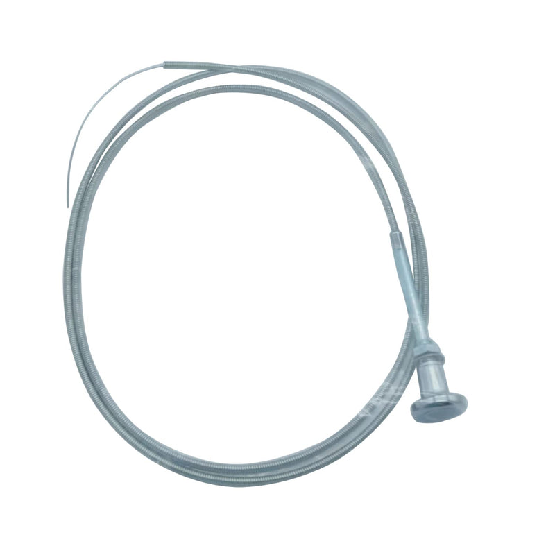 1 PC Stainless Steel 6 Foot Choke Cable With Chrome Knob Fits Most Carburetor Applications With Manual Chokes Hot Rods Fits Chevy, Ford & Mopar