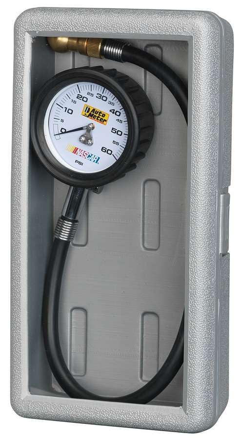 Auto Meter 2160 Tire Pressure Gauge,White