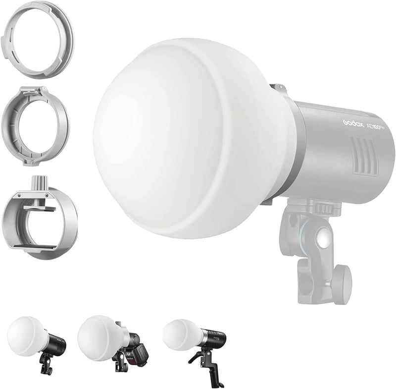 Godox Diffuser ML-CD15 Flash Diffuser Kit - Portable and Versatile Lighting Accessories for Round and Square Speedlights