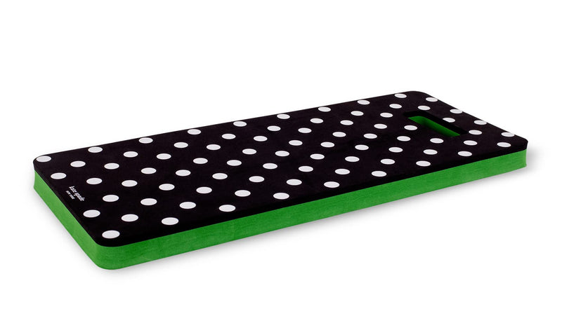 Kate Spade New York Garden Kneeler and Gardening Gloves for Women, Cute Garden Tool Set with Thick Kneeling Pad and Yard Gloves, Picture Dot