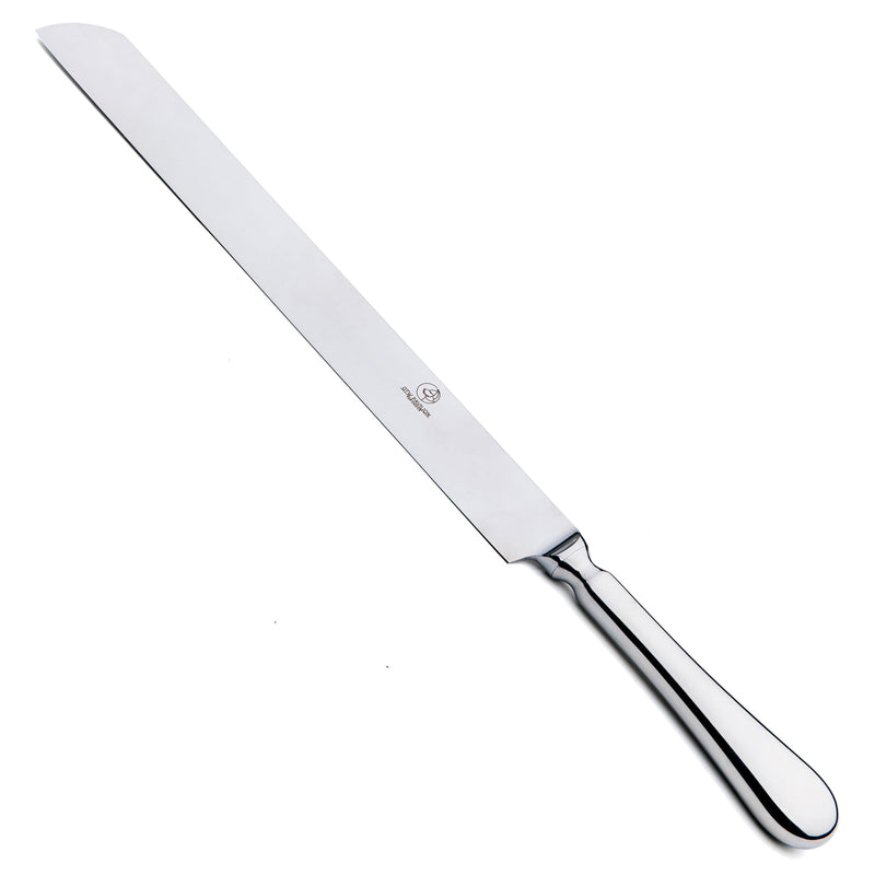 2 Piece Wedding Cake Knife and Server Set,18/10 Stainless Steel Cake cutting Set Pie Server Cake Cutter Knife for Birthday,Anniversary,Holiday,Baby Shower,Party Baguette Stainless Steel-B