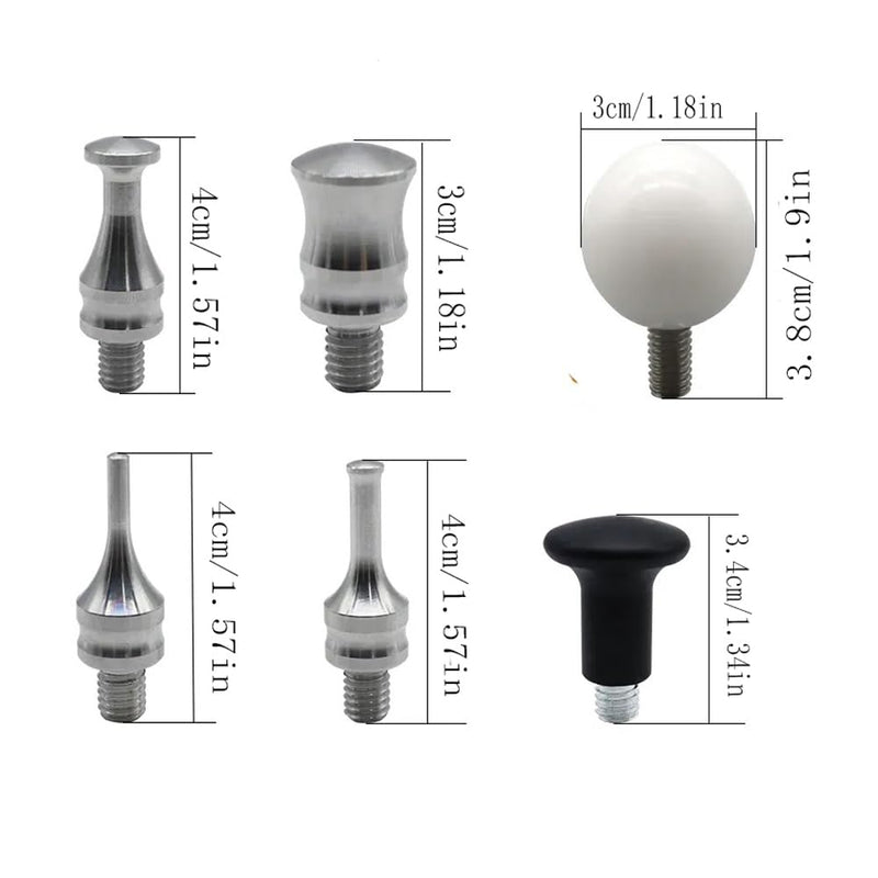 Auto Bump Repair Tool Carbon Technology Black Adjustable Carbon Fiber Hail Rod Hammer Paintless Dent Repair Tools