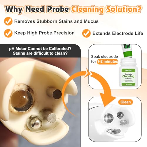 pH 4.00 7.00 &EC 1413μS Conductivity Calibration Solution, Each 50ml