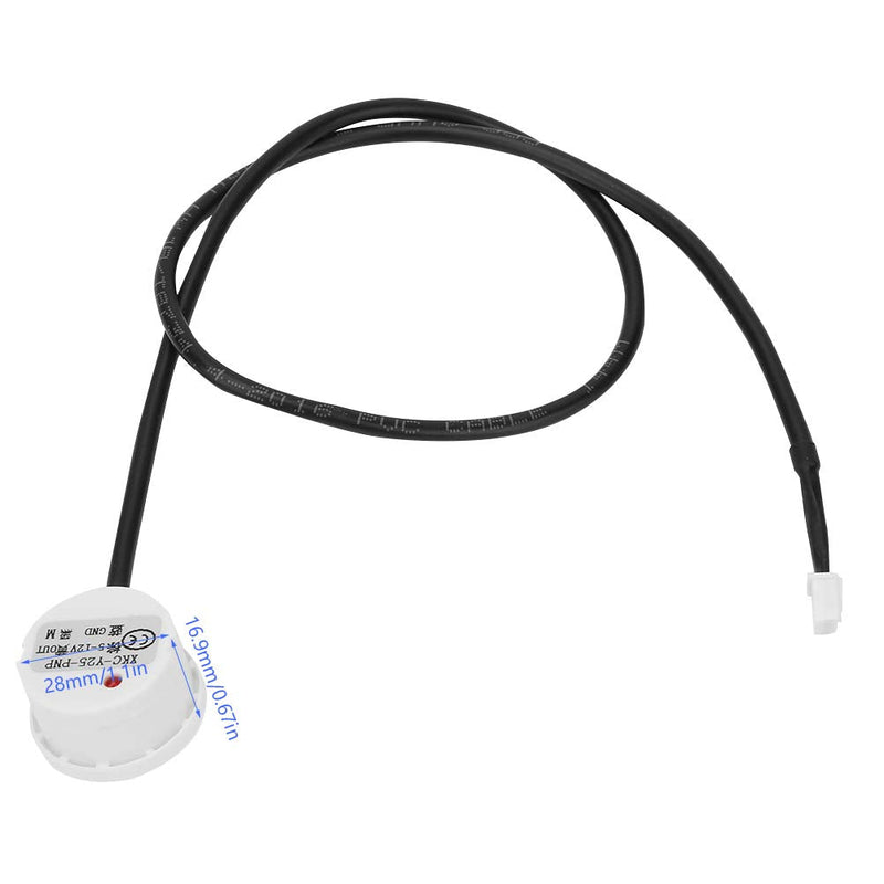 Non-Contact Water Level Sensor for Airtight Containers, Liquid Level Detection Tool with Accurate Measurement for Tanks and Reservoirs