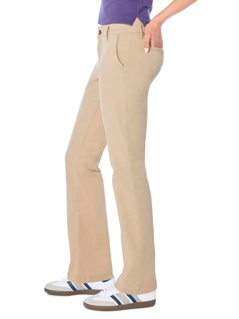 Aeropostale Women's Aero Classic Uniform Pant 4 Summer Tan