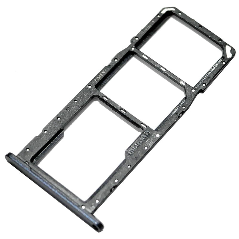 Galaxy A06 4G SIM Card Tray Dual Replacement A06 4G A065 Sim Card Slot Holder for Samsung Galaxy A06 4G SM-A065F SM-A065M A065 Sim Card Tray Repair Part with Opening Needle (Black) Black