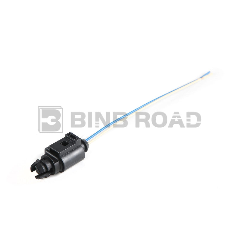 Outside Ambient Air Temperature Sensor with Plug 8Z0820535 + 1J0973702 Compatible with Audi A4 A6 A7 Q5 Q7 | VW Golf Jetta Passat