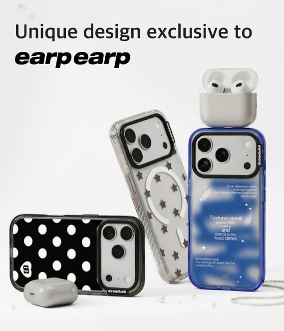 Magnetic for iPhone 17serise Case, Thin Slim Anti-Scratch Soft TPU Bumper Shockproof Rubber Protection, Drop Protectiom, Cute Design(Wavelabel+) (Grapity Hunt-Blue, iPhone 17 Pro Max) Grapity Hunt-blue