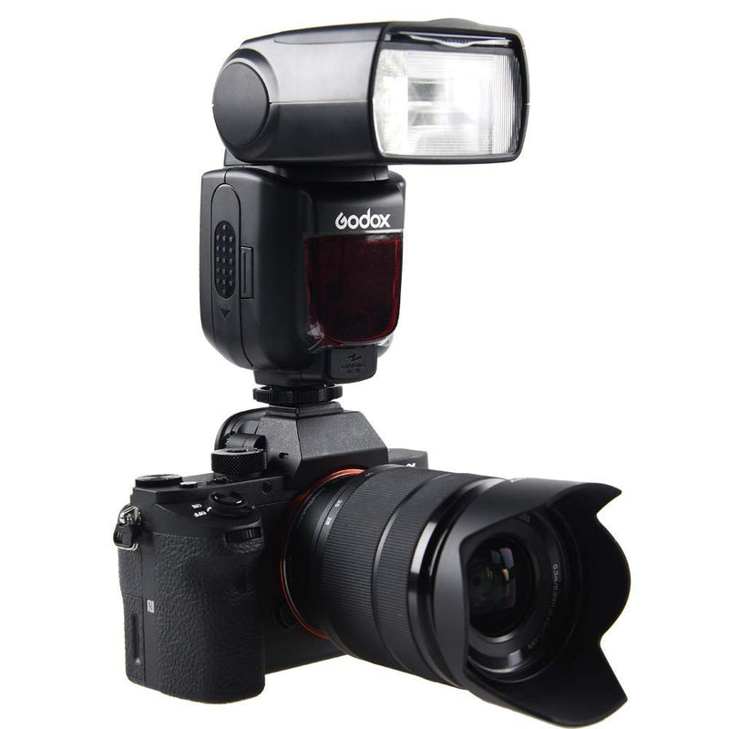 Godox TT600S GN60 2.4G Wireless X System Speedlite Flash for Sony Camera,0.1-2.6s Recycle time,5600k±200k Color Temperature,32 Channel,230 Full Power Flashes,Compatible for AD360II TT685 X1T