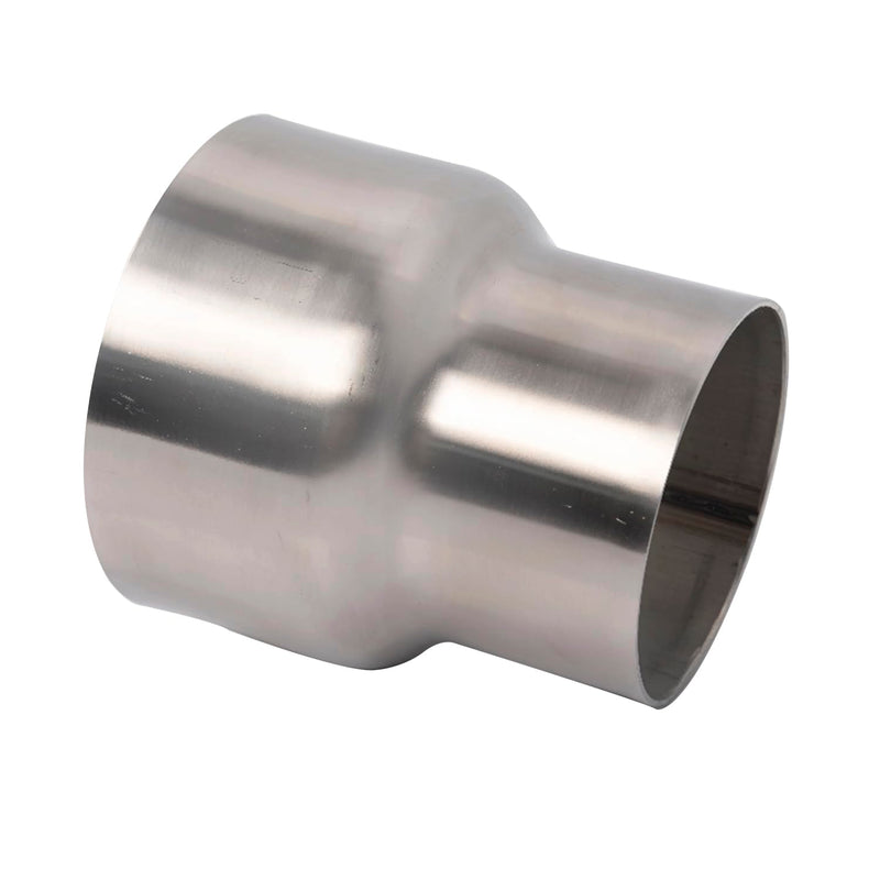 Universal ID 2.5 Inch to OD 3 Inch Exhaust Adapter, Stainless Steel Exhaust Coupler(2 1/2" ID to 3" OD), Pipe Adapter Whole Length 3.6 Inch ID 2.5" to OD 3"