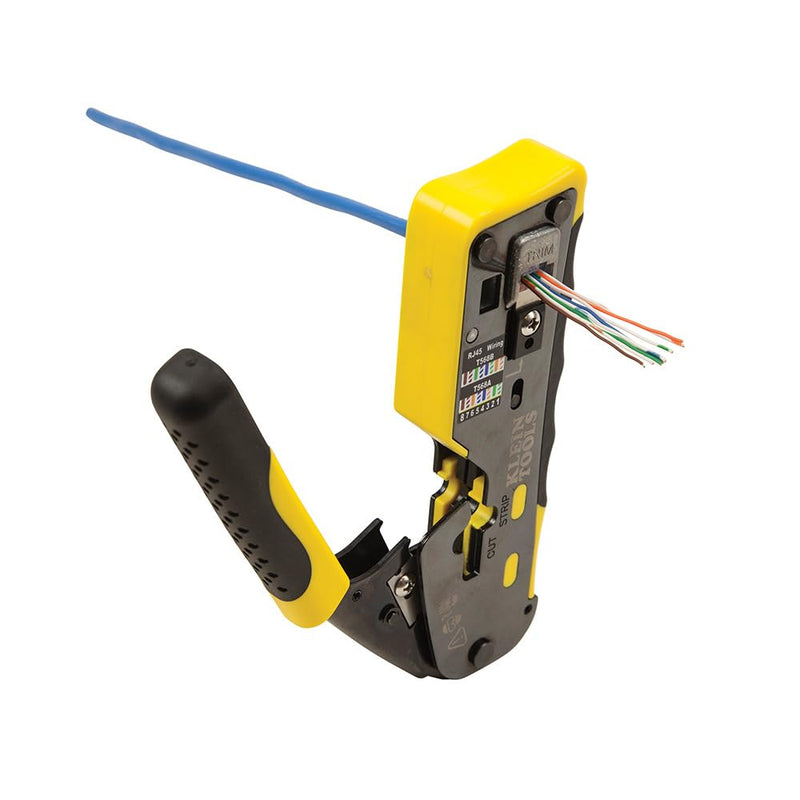 Klein Tools VDV826-704 Modular Data Plug for CAT6A and Larger Diameter CAT6 Indoor or Outdoor Ethernet Cable, 50 Pack 50-Pack