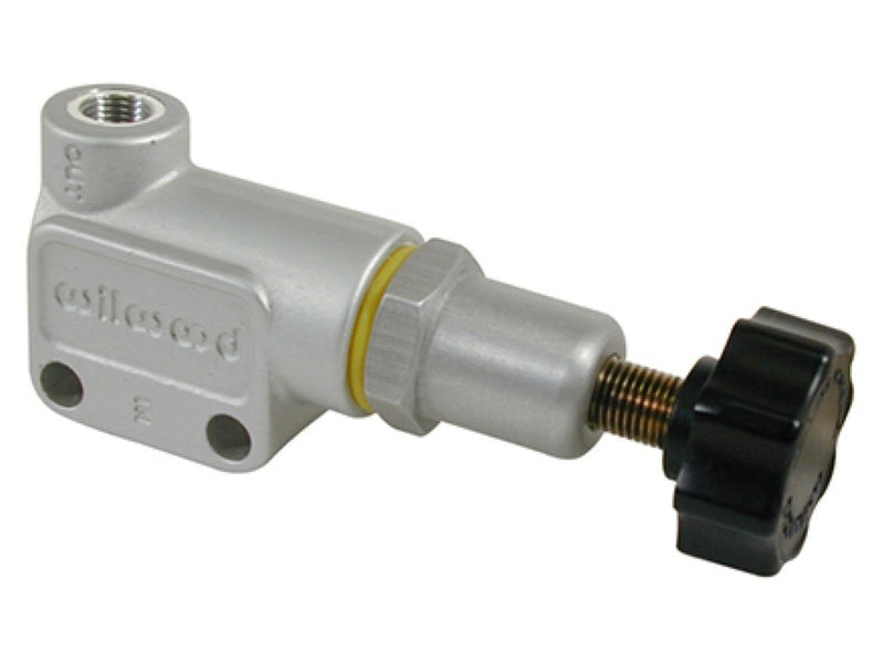 Wilwood Engineering 260-12627 Adjacent Proportioning Valve Knob Style (M10 x 1.0 BF inlet)