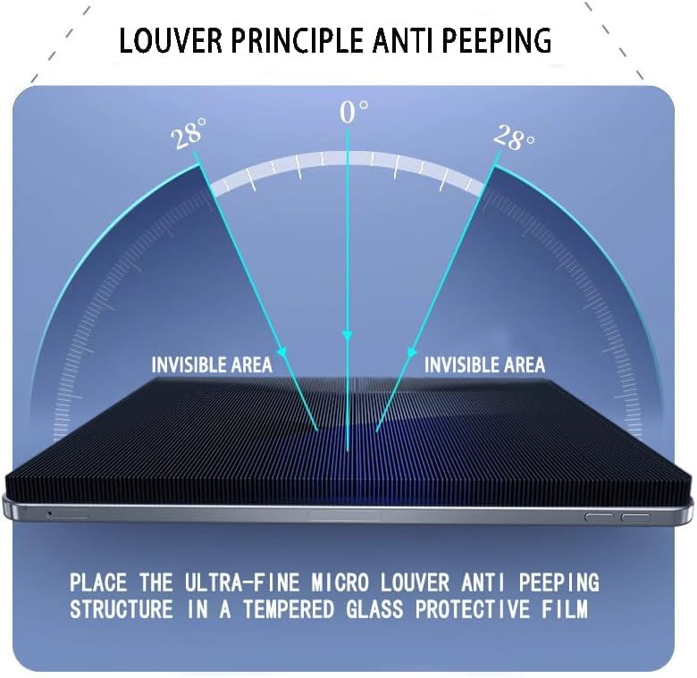 Privacy Screen for Macbook Pro16 Inch (2021-2025, M2, M3, M4, A2991, A2485, A2780, A3403), Removable Matte Anti Glare Blue Light, Private Security Filter for 16.2" Mac Laptop Computer，1-Pack