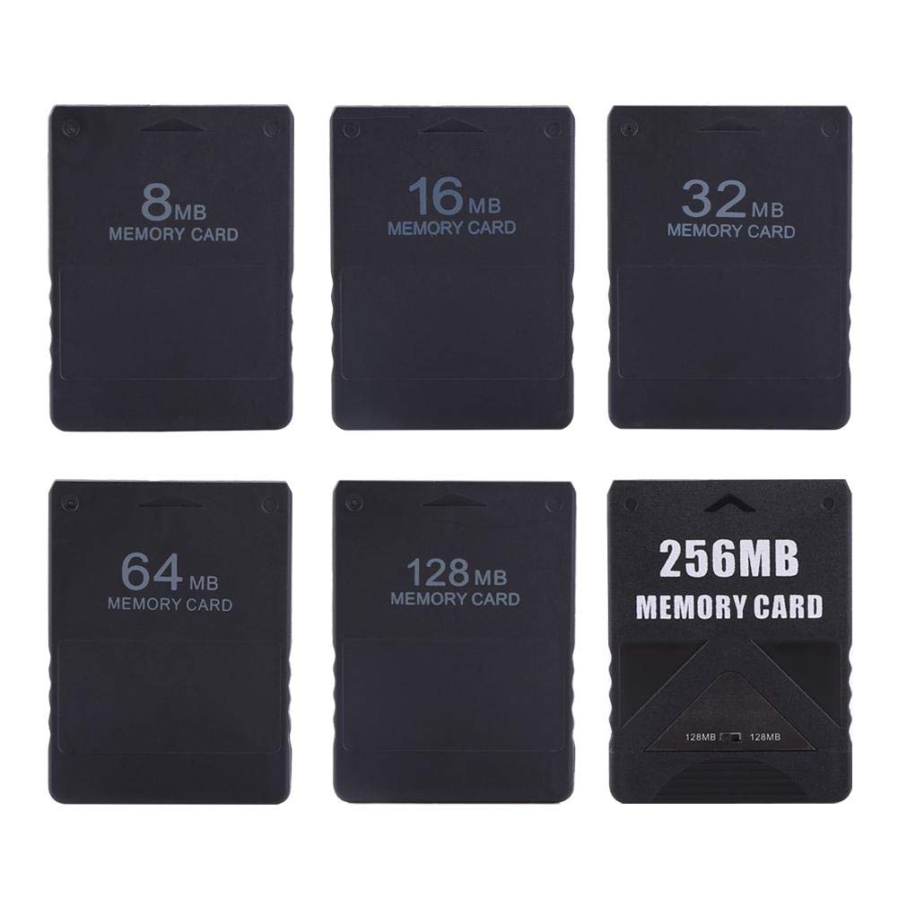 256M PS 2 Memory Card, 256M Memory Card High Speed for PS2 Console Games Accessories(256 M)