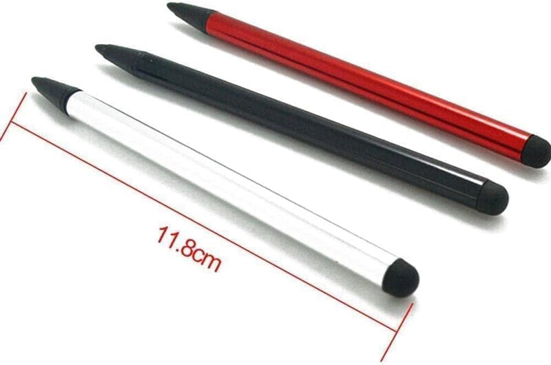 2pcs Black Stylus Pens for Touch Screens, Stylus Pen Universal Touch Screen Pens All capacitive Touch Screen Devices Capacitive Stylus Compatible for iPad, Samsung Galaxy, Touch Screen Smartphones