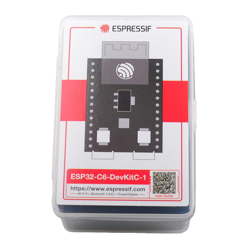 ESP32-C6-DevKitC-1 N8 Development Board ESP32 C6 32-bit 8MB SPI Flash ESP32-C6-WROOM-1 Module Supports Wi-Fi BLE Zigbee3.0 Thread1.3