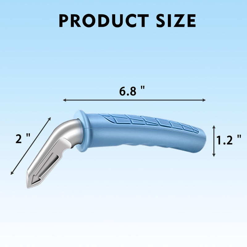 2 Pack Car Door Handle for Elderly Car Handle Assist Portable Vehicle Support Handle for Easy Sit to Stand Assistance Auto Cane for Seniors and Handicapped Supports Up to 450 Pounds Blue