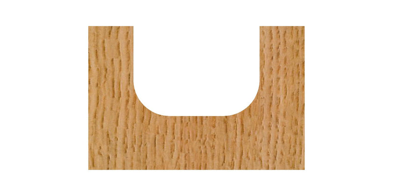Whiteside Router Bits 1370 Bowl and Tray Bit with 1/8-Inch Radius, 7/16-Inch Cutting Diameter and 5/16-Inch Cutting Length