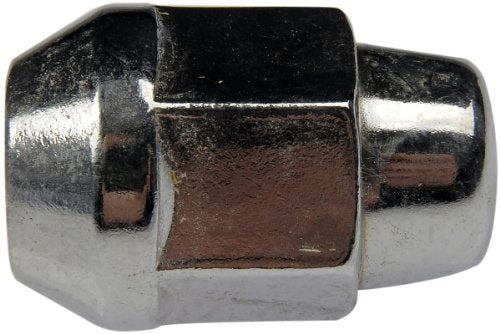Dorman 611-186 Wheel Nut M14-1.50 Acorn - Bulge Seat - 13/16 in. Hex, 1.39 in. Length Compatible with Select Models, 10 Pack