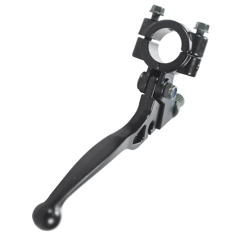 22mm 7/8" Left Clutch Brake Handle Lever Perch for Coleman CT200U BT200X CT100U Baja Massimo MB165 MB200 Yerf-Dog Motovox MBX10 Mini Bike CRF50 XR50 KLX110 SSR125 Pit Dirt Bike (Black) Black