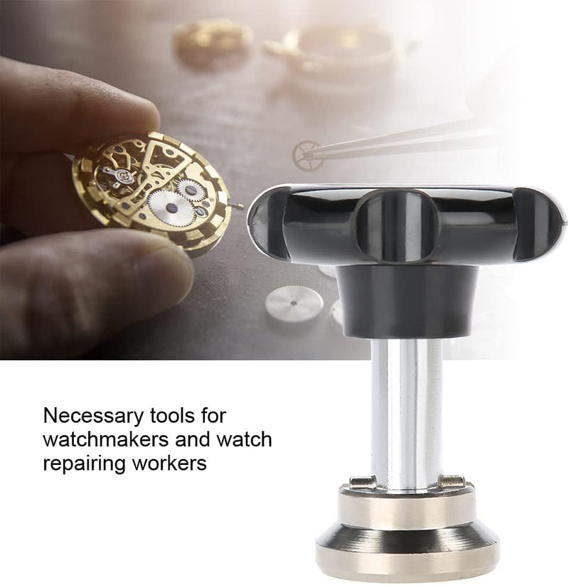 Watch Repair Tool & Kits, Watch Opener Tool 5537 Watch Back Case Opener Closer Remover Watch Battery Replacement Tool Watch Case Back Opener for Watch Watchmaker Repair Tool with 7 Grooved Chucks