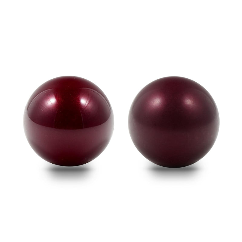 Perixx PERIPRO-303X2E 1.34 Inches Trackball 2 pcs Pack - Replacement Ball for M570, M575, PERIMICE-517/520/717/720, and Other 1.34inches Trackball Mouse - Glossy Red and Matte Red… Red & Matt Red