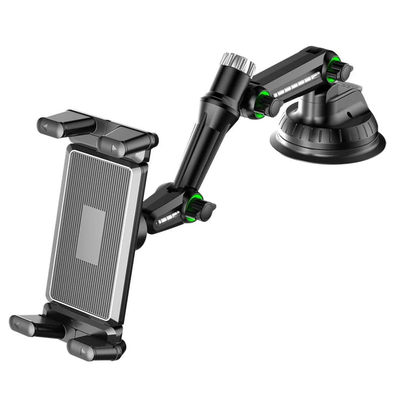 Car Universal Tablet Holder Suction Cup Mount for iPad pro Air4-13'' Xiaomi Tablet SUV Truck Vehicle Lift Windshield Window (Black) Black