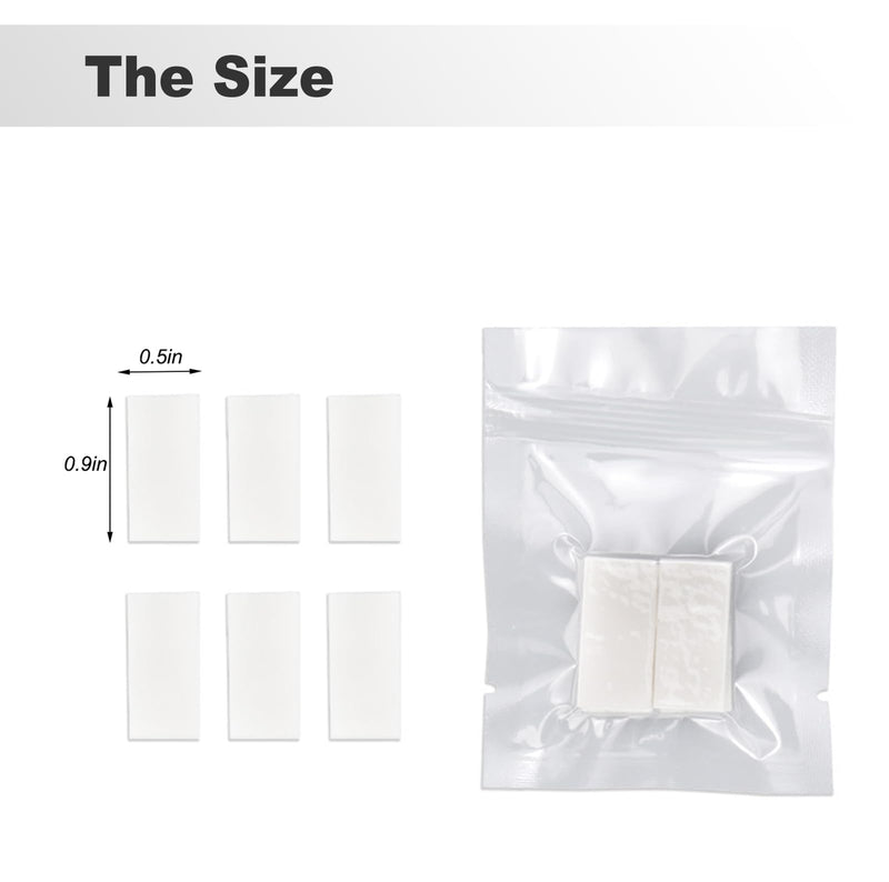 60pcs Anti Fog Inserts Moisture Absorbing Strips Humidity Removing Defogger for GoPro Hero 13/12/11/10/9/8/7/6/5/4/3 Action Camera Underwater Dive Housings, DJI OSMO Insta360 Waterproof Case 60pcs