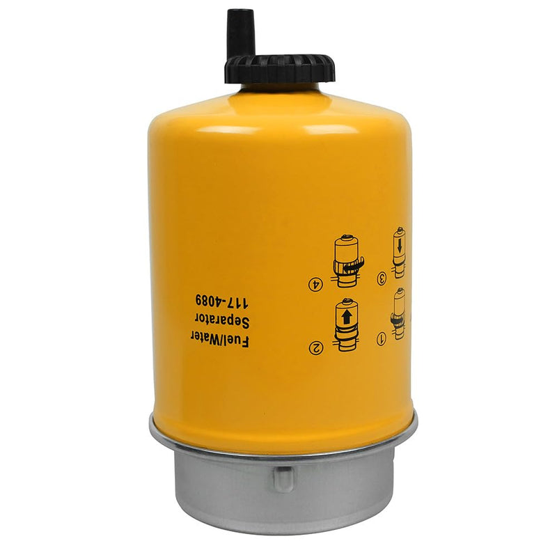 117-4089 145-8862 Fuel filter Element Fuel Water Separator Compatible with CAT Engine 3116 3066 3054T 3064 3046 3126E