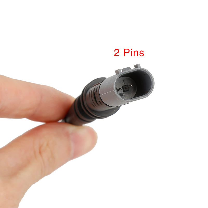 X AUTOHAUX Pair 34356887151 Front 34356799736 Rear Brake Pad Electronic Wear Sensor for BMW X1 X2 for Mini Cooper