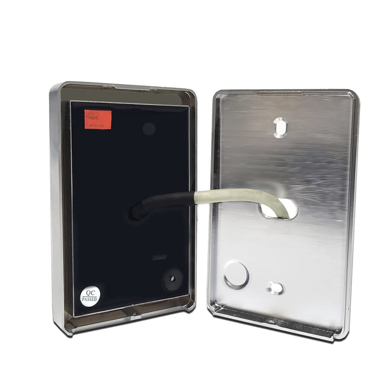 Door Access Control System, Stand Alone Password Door Keypad + 5PCS ID Keyfobs, Support 2000 Users, Wiegand 26, Garage Door/Gate Opener, Weatherproof, Backlight, Zinc Alloy Metal Case