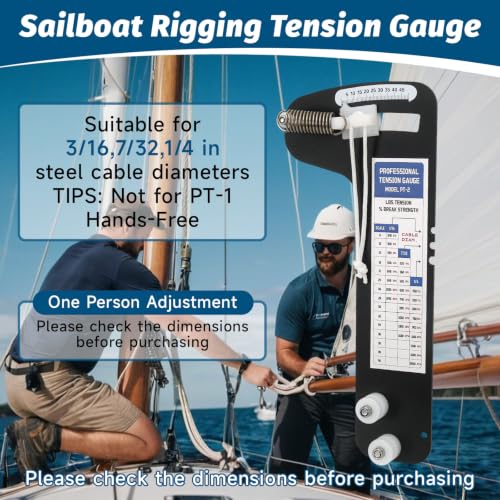 Upgrade PT-2 Sailboat Rigging Tension Gauge