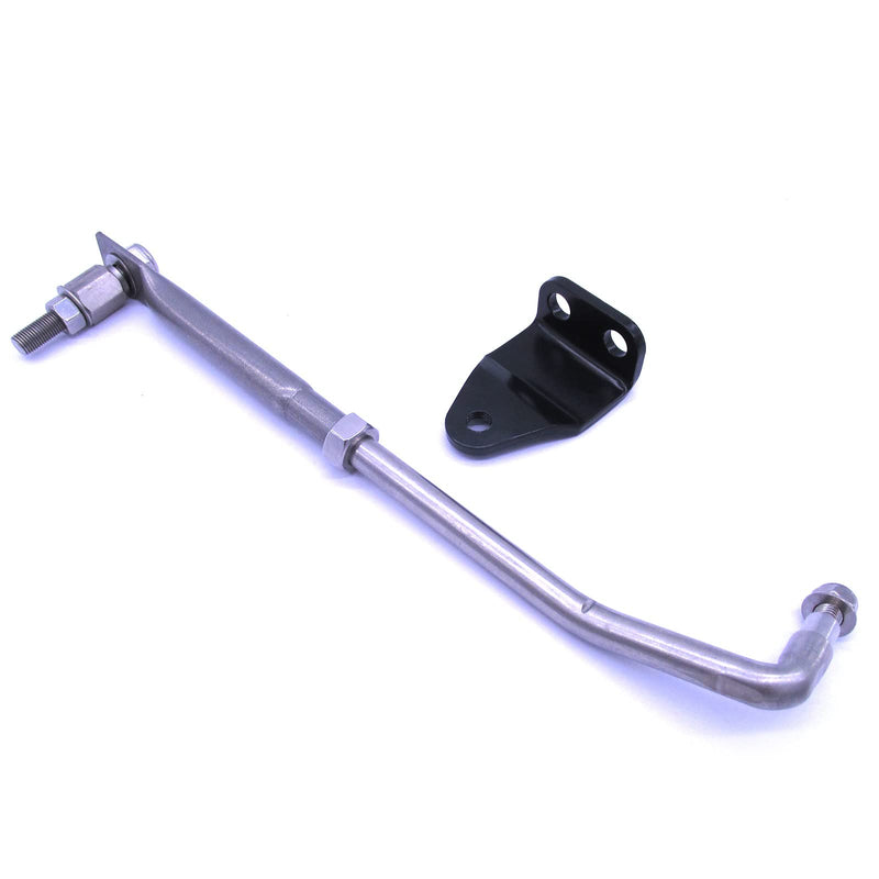 SouthMarine Boat Engine Stainless Steel Steering Tie Rod Drag Link Kit 315-395mm / 12.4-15.55in Adjustable, Include Steering Hook
