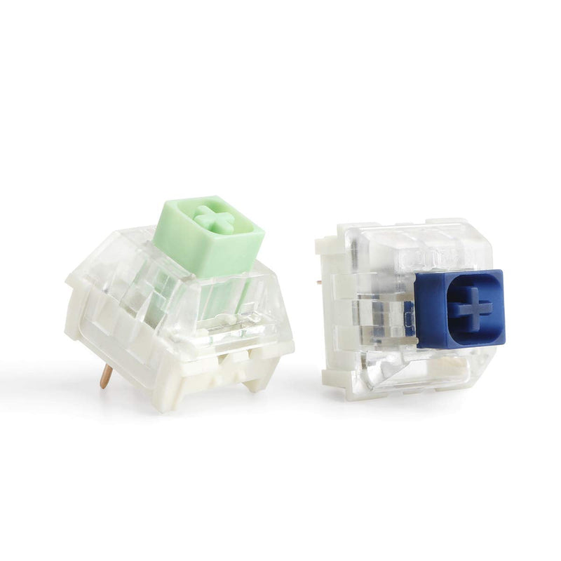 10 Pack Kailh Box Switch Jade RGB SMD for Mechanical Gaming Keyboard 3 pin Switches IP56 Water-Proof Compatible Cherry MX Switches Jade-10 pcs