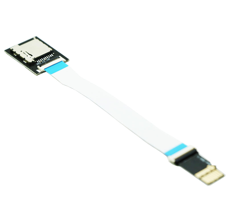 Sintech Micro SD SDXC UHS-II Male to Female Extension Card with 9CM Flex Cable,Support SD/SDHC/SDXC UHS-I UHS-II V60 V90